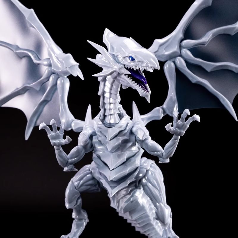 Model Kit Digimon - New Yu-Gi-Oh Blue-Eyes White Dragon Model