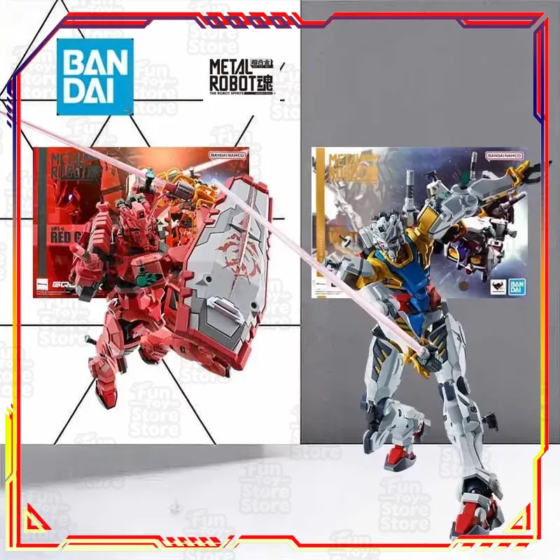 Model Kit Gurren Lagann - Bandai Gundam Red Mecha Toy 15.5CM