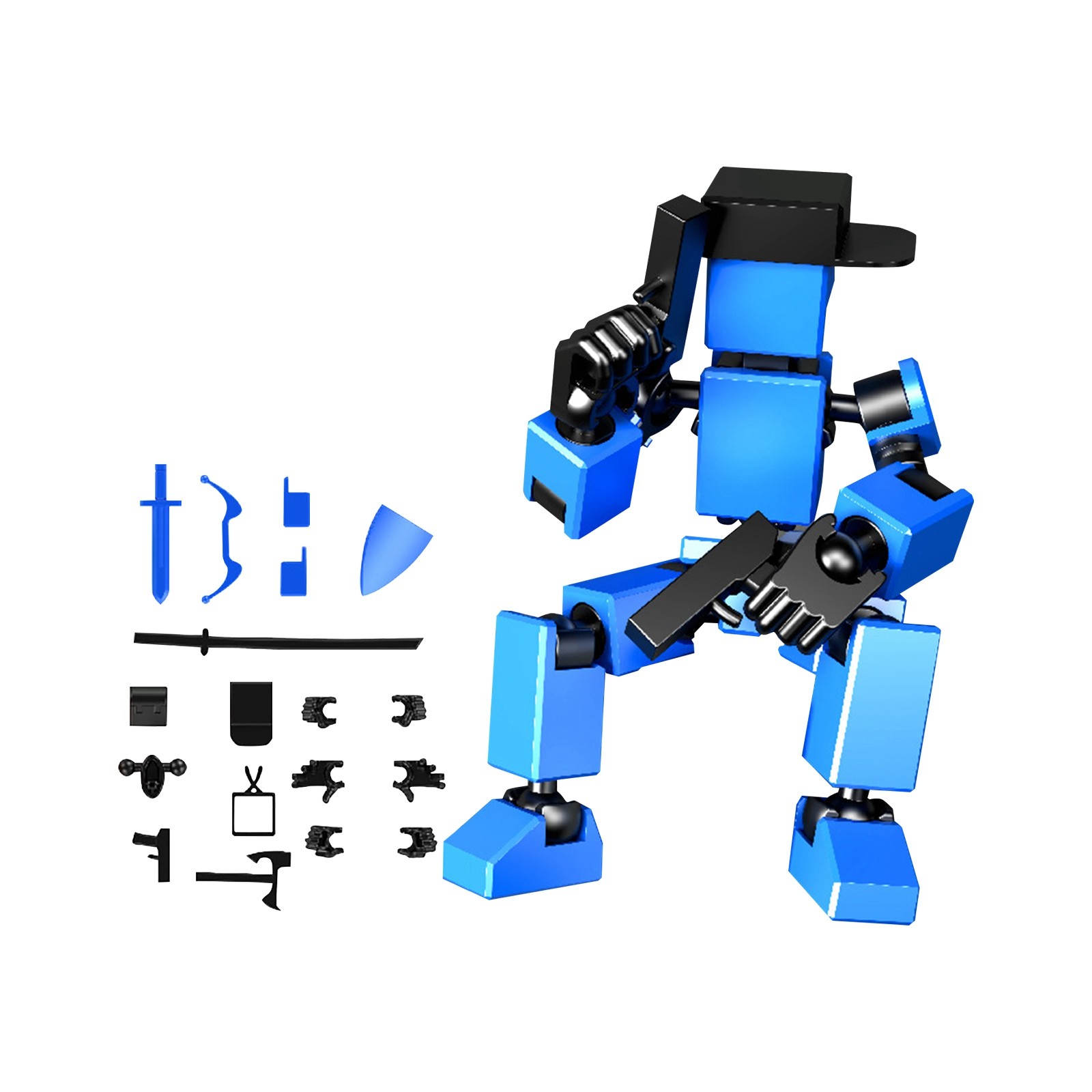 Model Kit Joints - Multi-Jointed Movable Shapeshift Robot 3D Printed