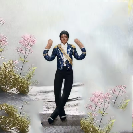 New Style Michael Jackson Cosp - Model Kit Joints review and price