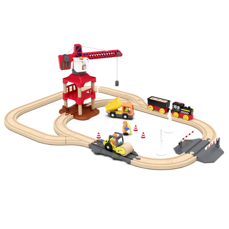 Wooden Railway Track Set Elect - Model Kit Runner review and price