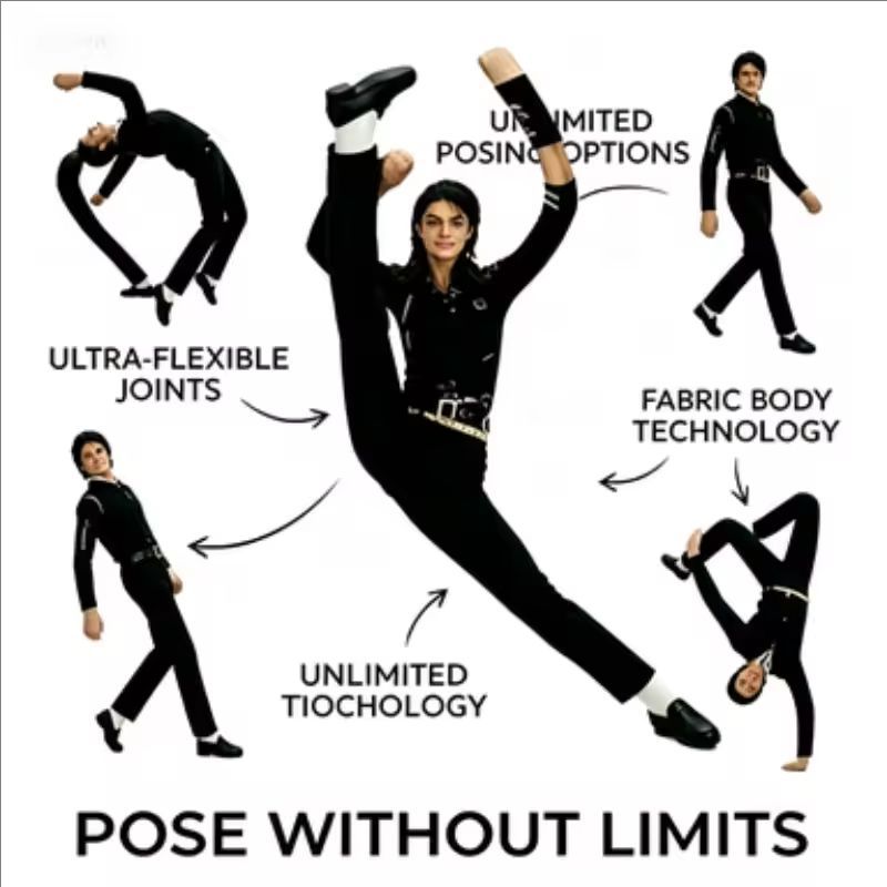 Style Michael Jackson Cosplay  - Model Kit Joints review and price