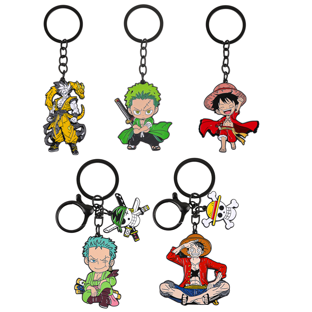 One Piece Anime Keychain Set - - Model Kit Accessories review and price