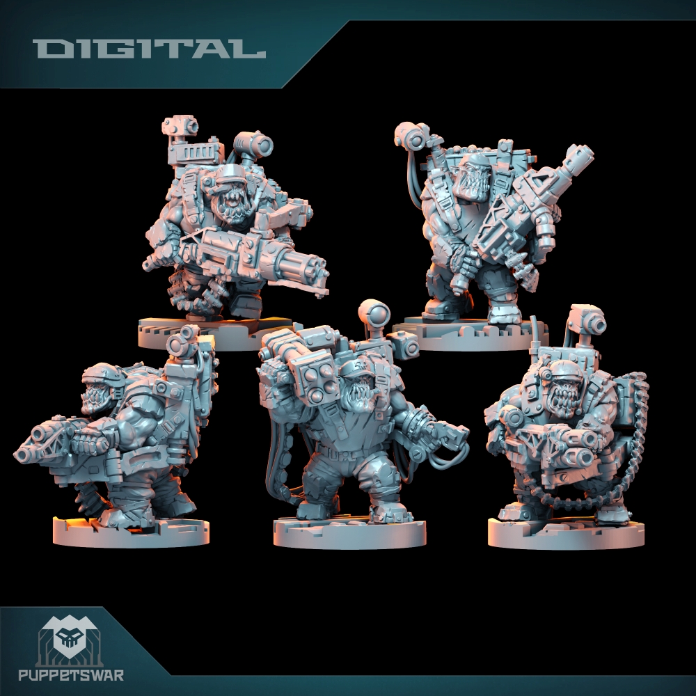 Orc Ultimate Badasses Squad, G - Model Kit Runner review and price