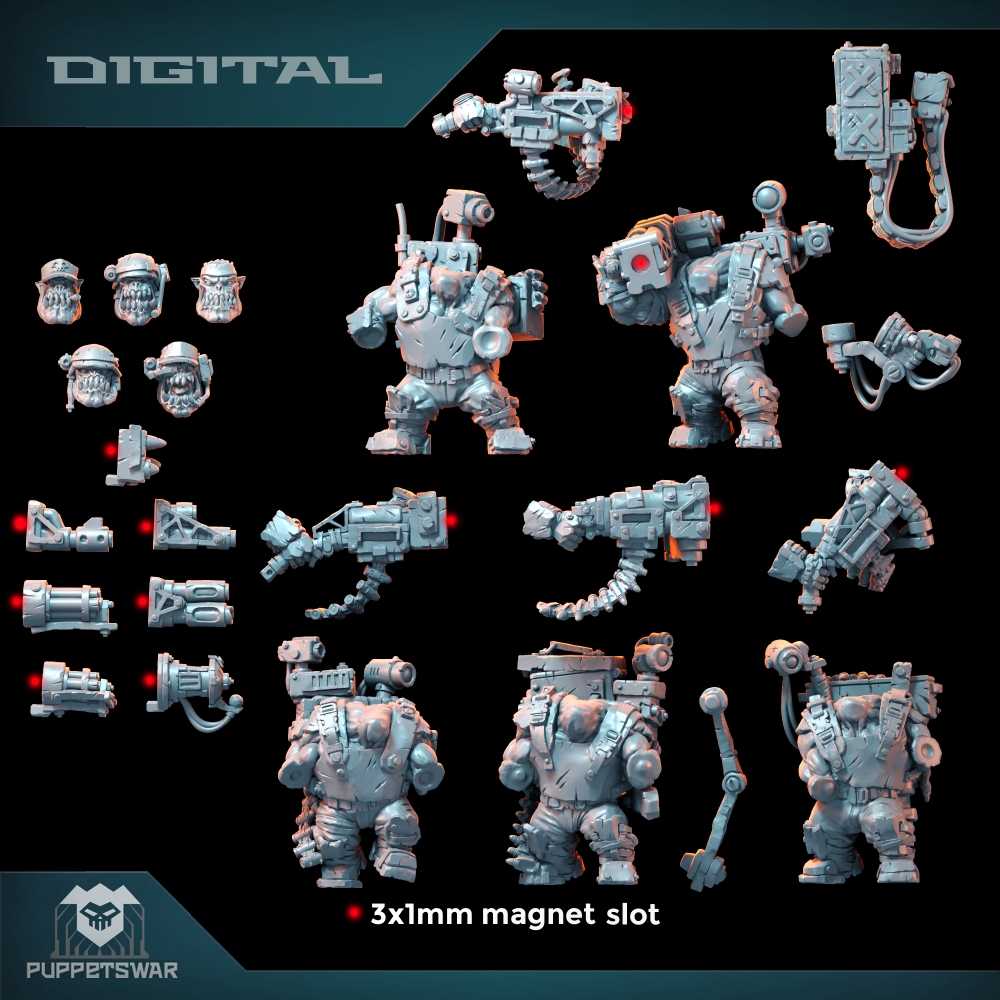 Orc Ultimate Badasses Squad, G - Model Kit Runner review and price