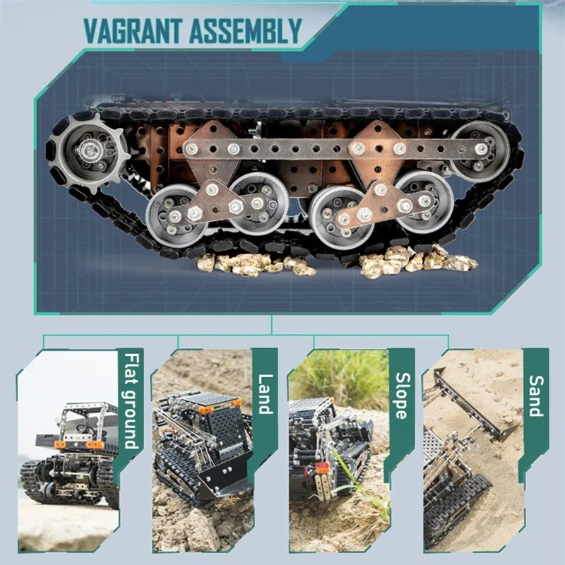 2.4G 10CH RC Tracked Dump Truc - Model Kit Runner review and price
