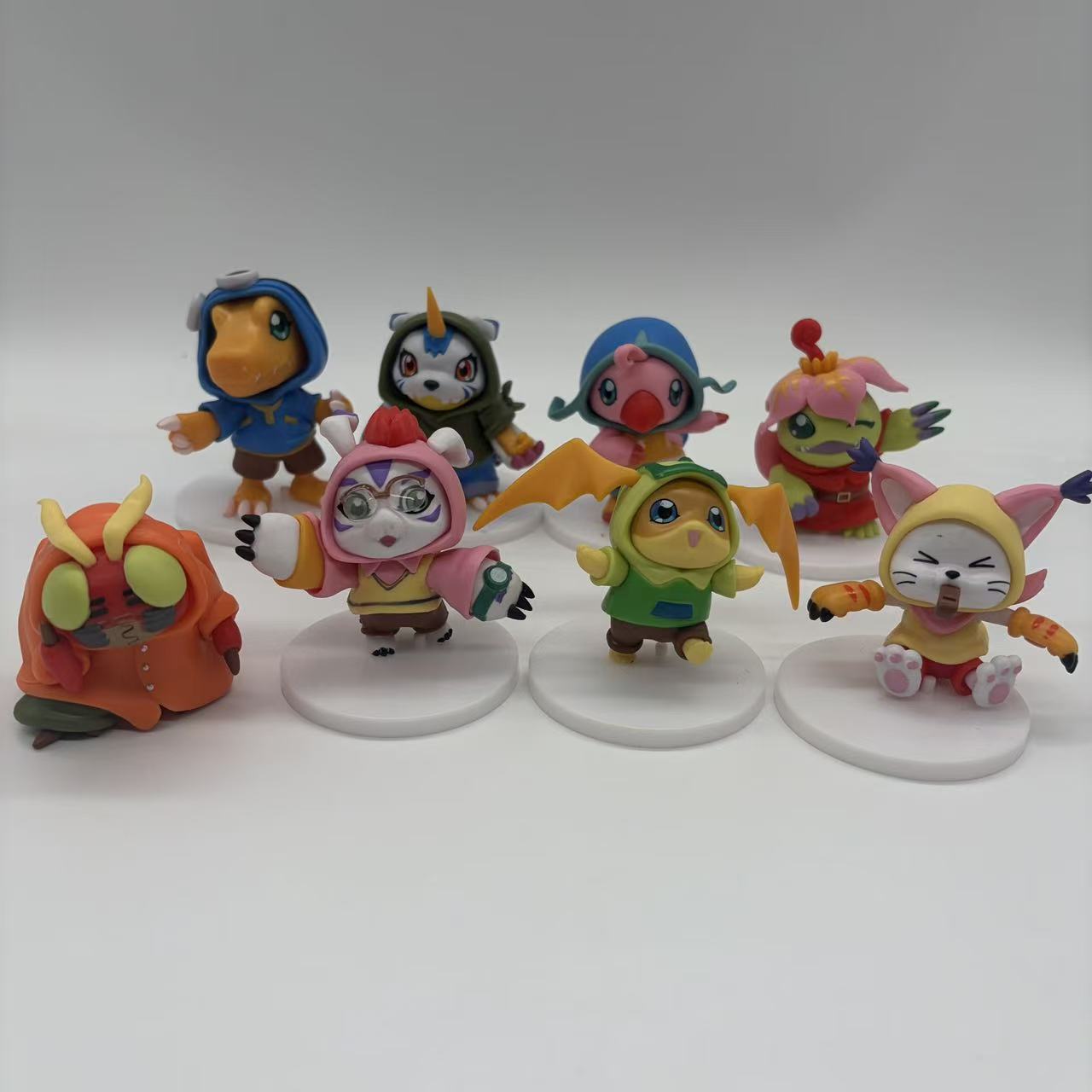 High Quality 8pcs/set Anime Di - Model Kit Digimon review and price