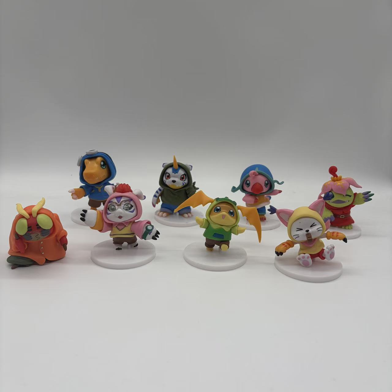 High Quality 8pcs/set Anime Di - Model Kit Digimon review and price