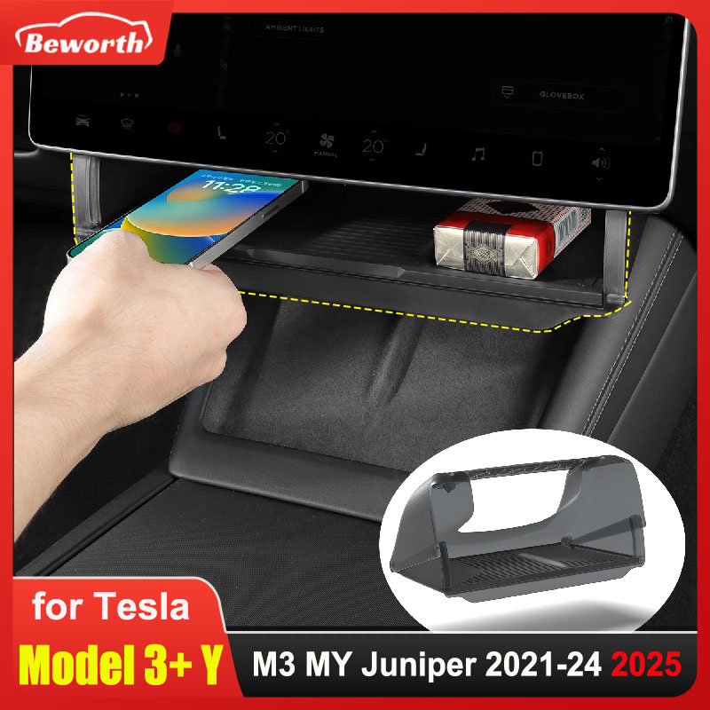For Tesla Model Y Juniper 2025 - Model Kit Runner Organizer review and price
