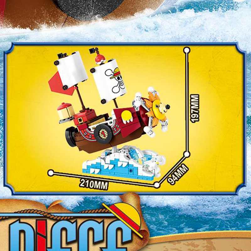 One Piece Wanli Pirate Ship Sa - Model Kit One Piece Ship review and price