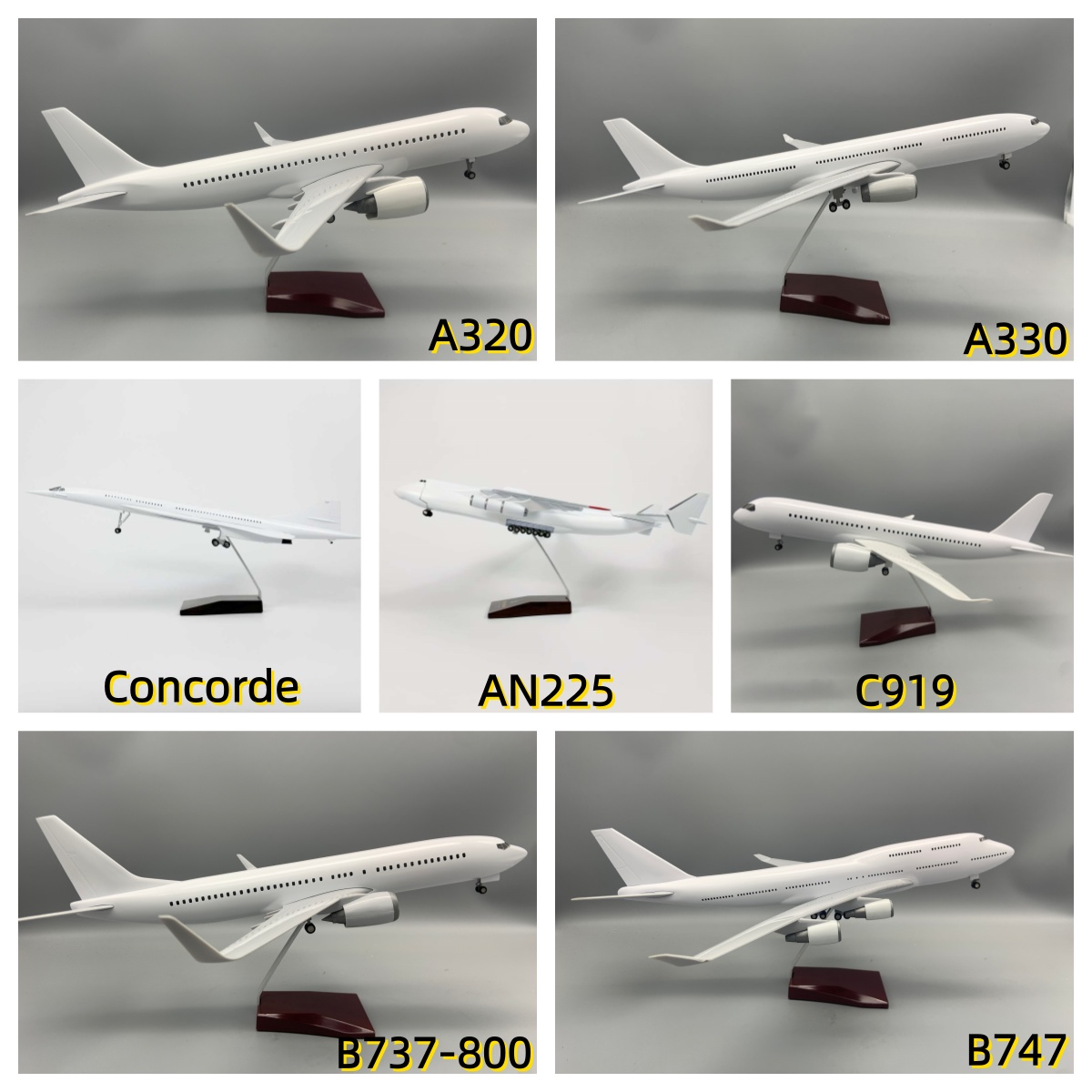 47CM Blank White DIY Airplane  - Model Kit Plane review and price