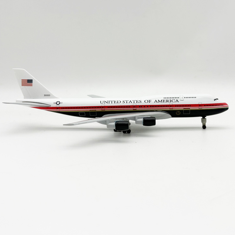 New 20cm Air Force One B747-20 - Model Kit Plane review and price